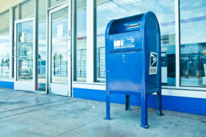 USPS Blue Drop Box